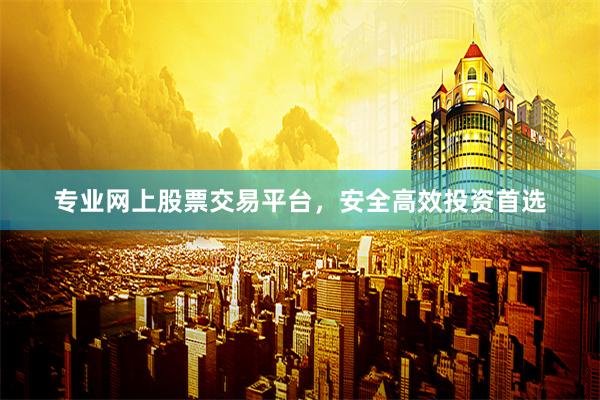 专业网上股票交易平台，安全高效投资首选